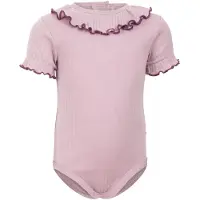 Minimalisma Body k/e - Rib - Summing - Lilac - - 68 - Kortermet body