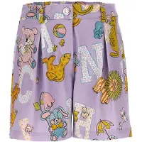 Moschino Shorts - Lilla m. Trykk - - 5 år (110) - Shorts