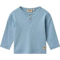 Wheat Genser - Rib - Falmet Denim - - 74 - Genser