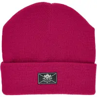 Mikk-Line Lue - Strikk - Fuchsia Utg - - 5-6 år (110-116) - Lue