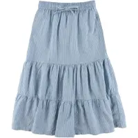 Sofie Schnoor Skjørt - Vivisy - Light Blue Stripe - - 12 år (152) - Skjørt