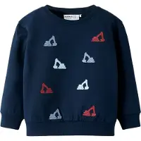 Name it Collegegenser - NmmSandro - Navy Blazer - - 7-8 år (122-128) - Collegegenser