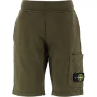 Stone Island Shorts - Militær Green m. Logo - - 14 år (164) - Shorts