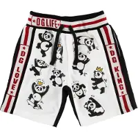 Dolce&Gabbana Shorts - Svette - Svart/Hvit m. Pandaer - - 12 år (152) - Shorts