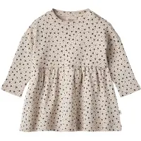 Wheat Kjole - Emmy - Soft Beige Clover - - 74 - Kjole