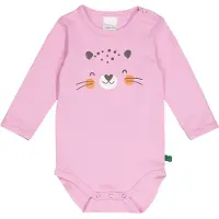 Freds World Body I/e - Leo Trykk - Pastel - - 68 - Langermet Body