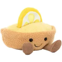 Jellycat Kosedyr - 11x11 cm - Amuseables Collette Tarte Au Citro - - OneSize - Kosedyr