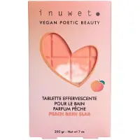 INUWET Badetablett med brus - 200 g - Peach - - OneSize - Personlig pleie