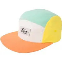 Lil' Boo Copenhagen Caps - Blokk Happy 5 - Oransje/Green/Yellow - - 50-53 cm - Caps