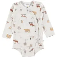 Joha Omslagsbody I/e - Ull - Lys Beige - - 70 - Langermet Body