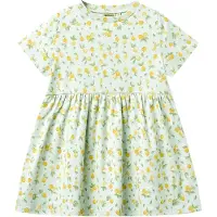 Wheat Kjole - Anna - Summer Blue Sitrus - - 5 år (110) - Kjole