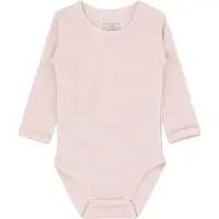 Hust and Claire Body I/e - Bo - Ull - Rosa - - 4 år (104) - Langermet Body