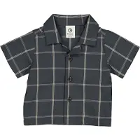 Müsli Skjorte - Sjekk - Natt Blue/Kasjmir - - 1½ år (86) - Skjorte K/E