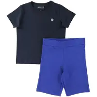 Emporio Armani Sommersett - Svart/Blå - - 4 år (104) - Shorts