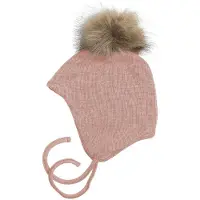 Racing Kids Lue - Ull/Bomull - Dusty Rose m. Dusk - - 1½ år (86) - Lue