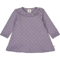 Müsli Kjole - Rib - Dot - Lilac Tåke/Oak - - 1½ år (86) - Kjole
