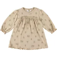Joha Kjole - Beige m. Panda - - 60 - Kjole