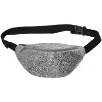 Sofie Schnoor Belteveske - Sølv Glitter - - OneSize - Belteveske