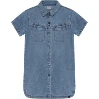 Indian blue jeans Kjole - Brukt Light Denim - - 12 år (152) - Kjole