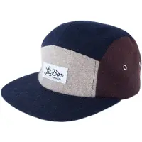 Lil' Boo Copenhagen Lil'Boo Copenhagen Caps - Ull/Polyester stoff - Brun/Navy - - 52-55 cm - Caps