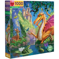 Eeboo Puslespill - 1000 Brikker - Kind Dragon - - OneSize - Puslespill