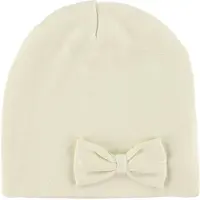 Racing Kids Lue - 2-lags - Ivory m. Sløyfe - - 4-6 år (104-116) - Lue