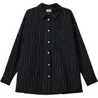 Sofie Schnoor Skjorte - KaliaSy - Dark Navy m. Striper - - 16 år (176) - Skjorte