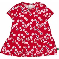 Freds World Kjole - Glad - Salsa/White/Surf - - 1 år (80) - Kjole