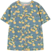 Tiny Cottons Kjole - Oranges - Light Vask Denim - - 4 år (104) - Kjole