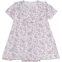Fixoni Kjole k/e - Grå Lilac - - 62 - Kortermet body