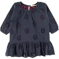 Soft Gallery Kjole - Gretchen - Anthracite m. Blomster - - 74 - Kjole