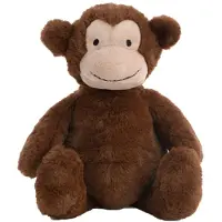 Naturezoo Kosedyr - 30 cm - Ape - Mørkebrun - - OneSize - Kosedyr