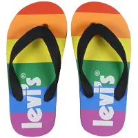 Levi's Flip-flops - South Beach 2.0 - Black/Rainbow - - 35 - Flip Flops