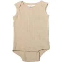 Joha Body u/e - Rib - Beige - - 70 - Body uten ermer