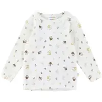 Joha Genser - Off White m. Trykk - - 110 - Genser