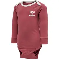 Hummel Body I/e - hmlMauilino - Mørkrosa - - 56 - Langermet Body