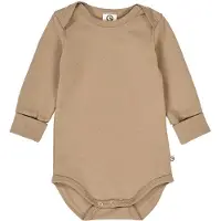 Müsli Body I/e - Cozy Meg - Beige - - 1½ år (86) - Langermet Body
