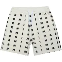 MARNI Shorts - Beige m. Svart - - 8 år (128) - Shorts