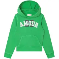Zadig & Voltaire Hettegenser - Lime m. Trykk - - 10 år (140) - Hettegenser