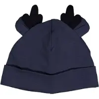 Müsli Beanie - Santa Beanie Baby - Natt Blue - - 68/74 - Lue