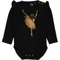 Sofie Schnoor Petit by Body I/e - Dicte - Svart m. Ballerina - - 56 - Langermet Body