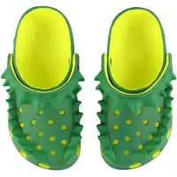 Crocs Sandaler - Classic Spikes Clog T - Syre/Green Eføy - - 22/23 - Sandals