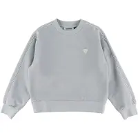 Hummel Collegegenser - hmlJR Loose - Grå m. Glitter - - 4 år (104) - Collegegenser