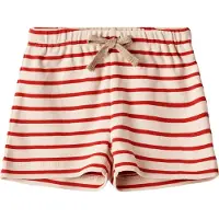 Wheat Shorts - Vic - Rød Stripe - - 68 - Shorts