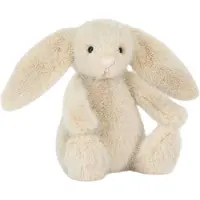 Jellycat Kosedyr - 18x9 cm - Wheat Fluffet Bunny - - OneSize - Kosedyr