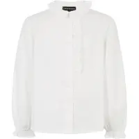 Emporio Armani Skjorte - Hvit m. Trykk - - 14 år (164) - Skjorte