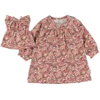 Hust and Claire Kjole - Kristilla - Baby Plum - - 1 år (80) - Kjole