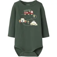 Name it Body I/e - NbmThomas - Urban Chic m. Trykk - - 56 - Langermet Body