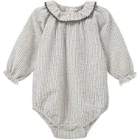 Sofie Schnoor Body I/e - Black Tynn Stripe - - 3 år (98) - Langermet Body