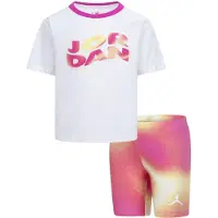 Jordan Shorts Sett - Lemonade stativ - Laser Fuchsia - - 24 md - Shorts